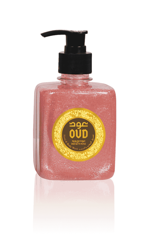 Gel Mains et Corps Oud et Rose 300ml
