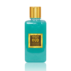 voici un Gel Douche Oud & Patchouli de la marque oud luxury vendu par beaute-dorient.com