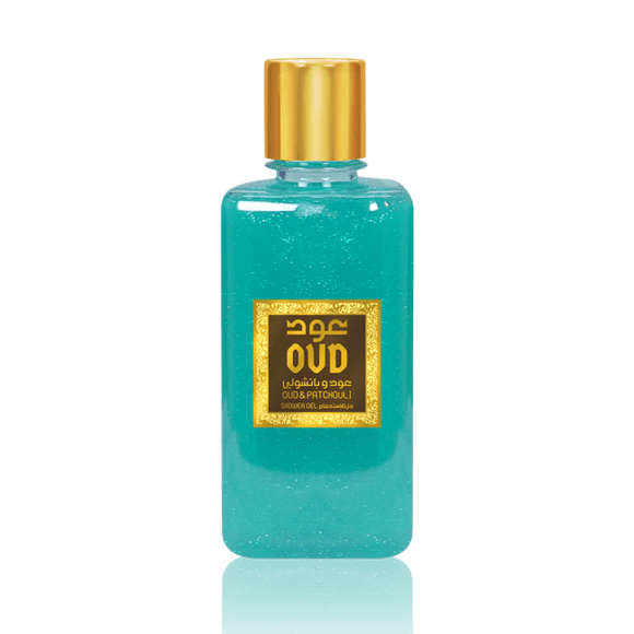 voici un Gel Douche Oud & Patchouli de la marque oud luxury vendu par beaute-dorient.com